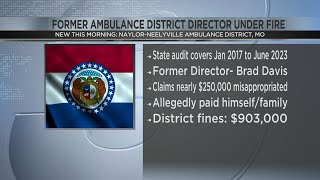 NaylorNeelyville ambulance district under fire in Missouri after audit [upl. by Decrem]