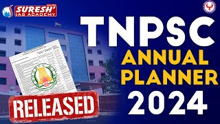 TNPSC ANNUAL PLANNER 2024  Suresh IAS Academy [upl. by Ane]