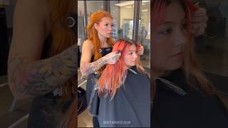 Easily one of the craziest hair transformations blondehair haircut [upl. by Atined134]