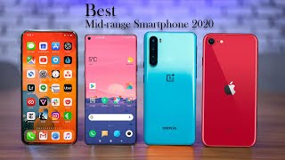 Top 5 Best Midrange Smartphone 2020 [upl. by Oralia518]