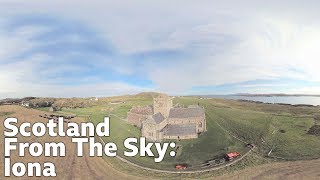 Scotland From The Sky Iona [upl. by Adnarahs]