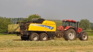 Kristof Willems  New Holland BB9060 amp McHale 998 [upl. by Risan903]