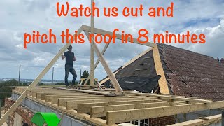 Cut and pitch your own loft conversion or extension roof it’s really not that hard [upl. by Nosaj]