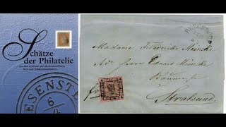 Briefmarken Schätze der Philatelie  Altdeutschland Bergedorf [upl. by Gamali]