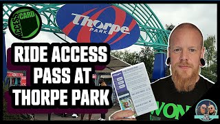 Using MERLIN RIDE ACCESS PASS at Thorpe Park  HYPERIA NOW REGULAR RAP  Nimbus Access [upl. by Nytsud]