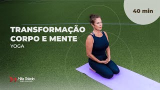 40 minutos de alongamento relaxante  Yoga [upl. by Letti]