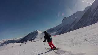 GoPro POV Relaxing Skiing  Ski trip part 16 [upl. by Nerac]