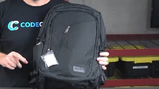 WENIG Anti Theft Travel Laptop Backpack with USB Charging Port Lock Review [upl. by Lai]