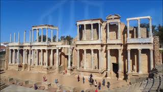 Roman Ruins • Mérida Spain [upl. by Enelehs]