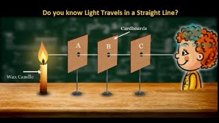 Do you know Light Travels in a Straight Line Science Experiment [upl. by Magavern707]