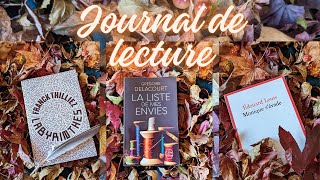 📚 VLOG Lecture du 3 au 8 Novembre 2024 [upl. by Ocicnarf224]