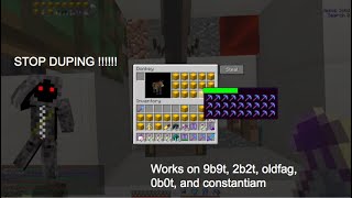 9b9t  Duplication Glitch Dupe  Jan 2022 Still working [upl. by Rolan420]