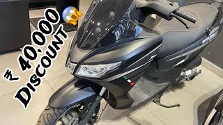 New Aprilia SXR 160 BS6 Reviewprice features 40000 discount showroom offer [upl. by Esital]