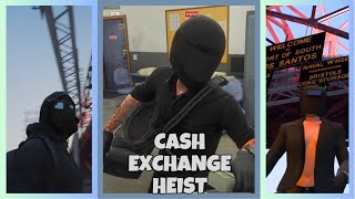 The Cash Throwing Plan Cash Exchange Heist  NoPixel RP 40 GTA RP [upl. by Aivitnahs213]