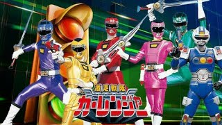 Opening Gekisou Sentai Carranger Song Theme Power Rangers Turbo Version [upl. by Keemahs932]