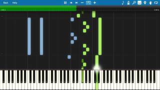 Kingdom Hearts  PCFampB  07  quotHollow Bastionquot Synthesia Tutorial [upl. by Thinia938]