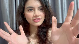 ASMR 🦢Tingly Head Massage Face massage Mouth soundsScratchingHand sounds [upl. by Limaa734]