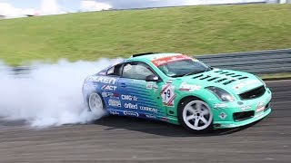 Nissan Skyline V35  2JZ driftcar Falken Motorsport [upl. by Goulette]