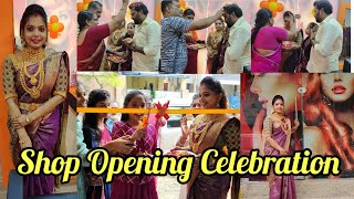 Shop Opening Celebration kannan❤️bhagavathy  Akshaya 🥰 [upl. by Delwin]