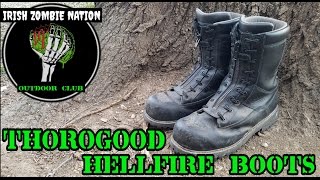 My Favorite Boots  Thorogood Hellfire Boots EMSWildland Model 8046379 [upl. by Aneleve905]