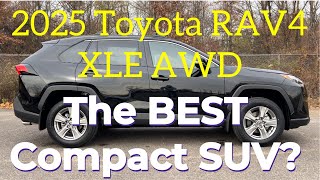 2025 Toyota RAV4 XLE AWD The BEST Compact SUV [upl. by Milty]