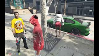 S1E33 CLONED CREDIT CARDS BUSSIN  Ghetto Stories WL  GTA RP [upl. by Nywloc]