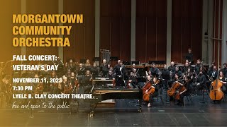 Morgantown Community Orchestra Fall Concert Veterans Day [upl. by Ynohtnaed76]