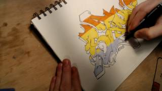 Potentate Markers Blackbook Graffiti Live Stream [upl. by Notkcorb]