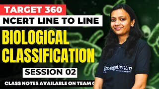 Biological Classification  Session2  NEET 2024  NEET 2025  Poonam maam neet ncert biology [upl. by Jillana]