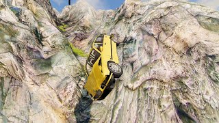 An Epic Fall 1 – BeamNG Drive CRASH TEST [upl. by Jonny92]