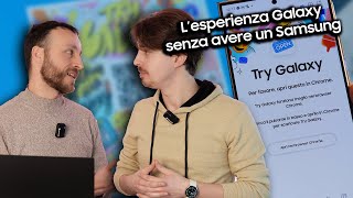 Prova lesperienza Samsung Galaxy sul tuo smartphone con Try Galaxy [upl. by Htaras700]