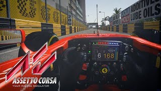 Assetto Corsa VR Gameplay  5 SF70H RSS  Macau  4K [upl. by Horten677]