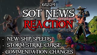 SoT News REACTION 61224  Sea of Thieves [upl. by Farl]