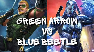 Injustice 2 “Green Arrow vs Blue Beetle” [upl. by Darian]