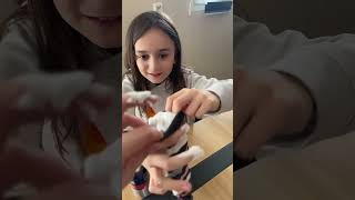 Mousse à raser chaussette  shortvideo merefille humour prank [upl. by Havot]