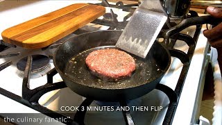 The Ultimate Cast Iron Brown Butter Cheeseburger [upl. by Mayyahk]