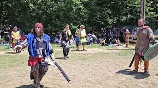 Arm24  Wargod  Unlimited Foam Sword Fighting Competition at Belegarths Armageddon 2024 [upl. by Leilamag55]