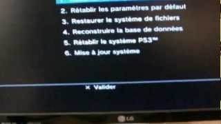 TUTO démarrer sa PS3 en quotmode sans echecquot [upl. by Audwin]