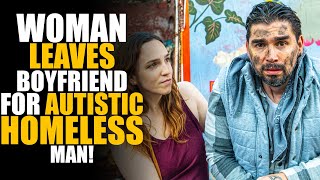 Woman Falls in Love with Autistic Homeless Man MUST SEE ENDING [upl. by Dammahum]