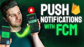 How to Implement Firebase Push Notifications on Android FCM  Backend [upl. by Artenehs]