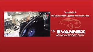 Tesla Model S NVX Sound Upgrade  Installation Video [upl. by Nerrag707]