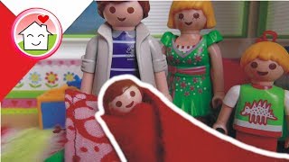 Playmobil po polsku Przeziębiona Ania  Rodziną Hauserów [upl. by Nwahsak]