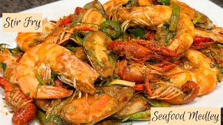 Stir Fry Seafood Medley [upl. by Mehsah]