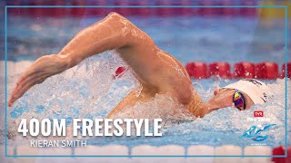 Kieran Smith Finishes First in Mens 400 Freestyle  2023 TYR Pro Swim Series Westmont [upl. by Denny]