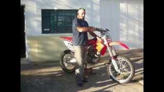 HONDA CRf450R AL CORTE [upl. by Niamreg]