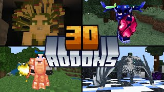 Top 30 ADDONS  MODS PARA MINECRAFT PE 12131 [upl. by Ohl405]