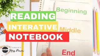 Story Summary Interactive Notebook Activity  Retell Beginning Middle End [upl. by Rangel]