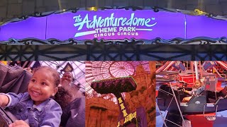 Circus Circus Adventuredome INDOOR THEME PARK Rides  Las Vegas With Kids and Families 2022 [upl. by Turoff]