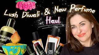 LUSH NEW PERFUME HAUL AND REVIEW❤️ amp LUSH DIWALI 2024 HAUL ❤️ [upl. by Nilyaj880]