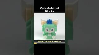 Gelatoni M1028 Mini Blocks Preview lego brick miniblock nanoblock [upl. by Fregger]